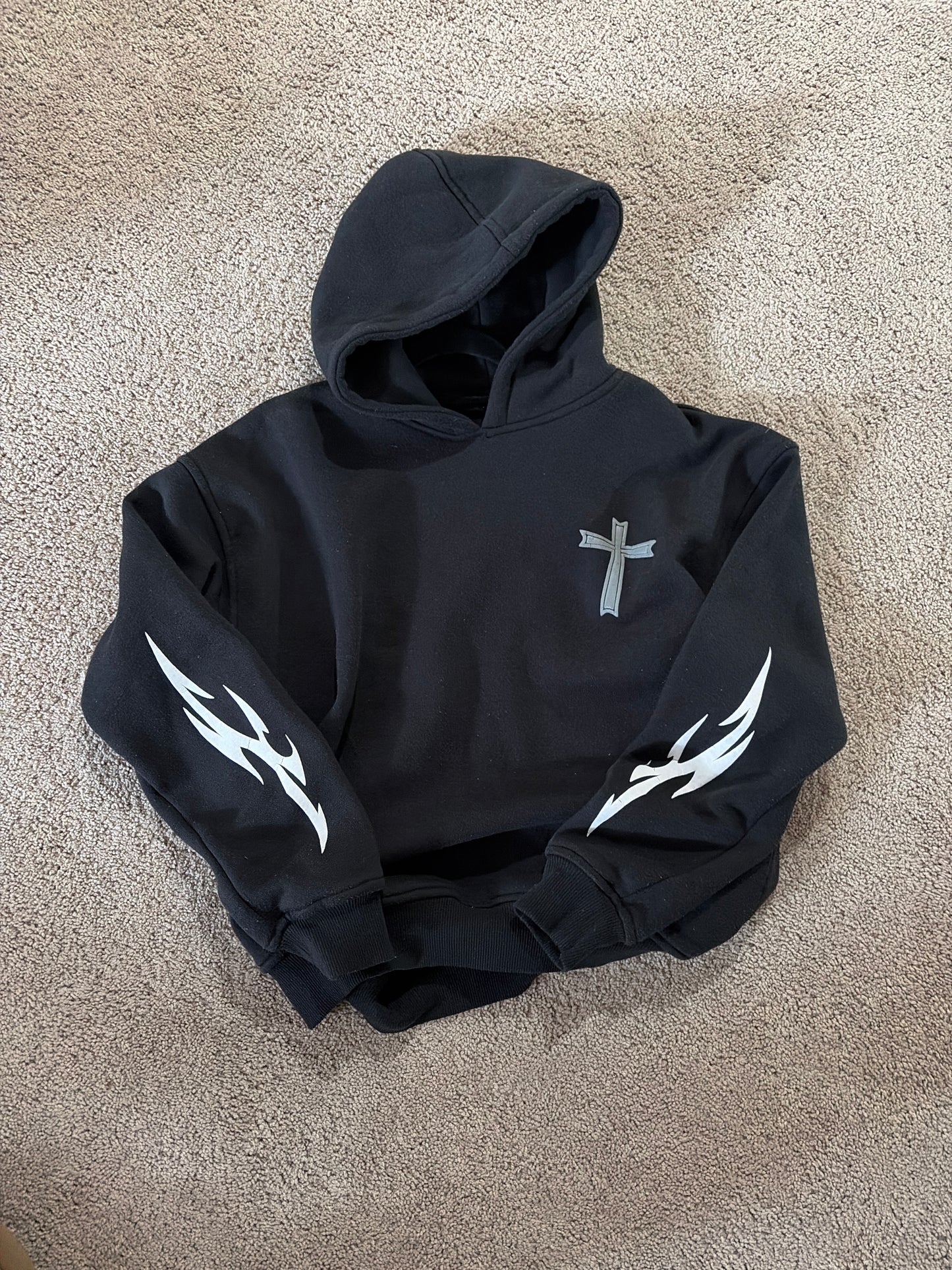 Defected "Jesus Is Calling" Hoodie(Pink and Black)